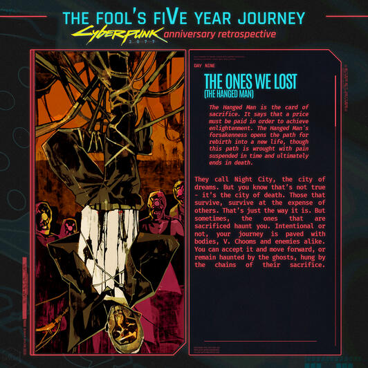 DAY 9 - THE HANGED MAN